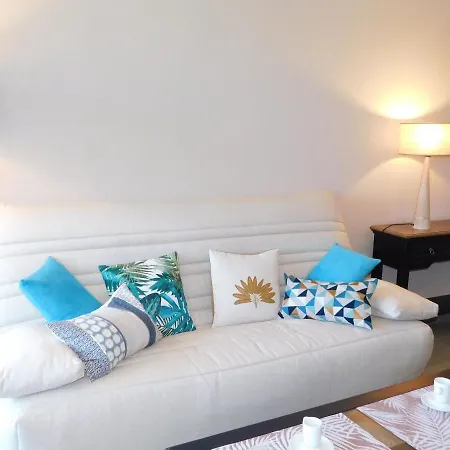 T2 Standing Vitoria Climatise Avec Parking, Proche 아파트 앙티브
